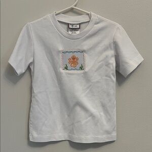 Shrimp & Grits Kids Hand Smocked Tee